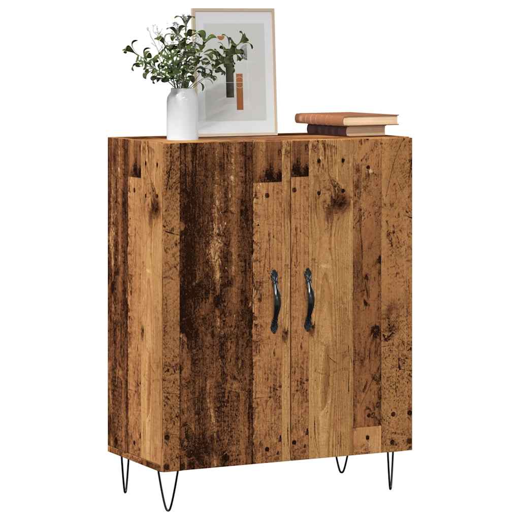 Sideboard 69,5x34x90 cm Engineered Wood Old wood