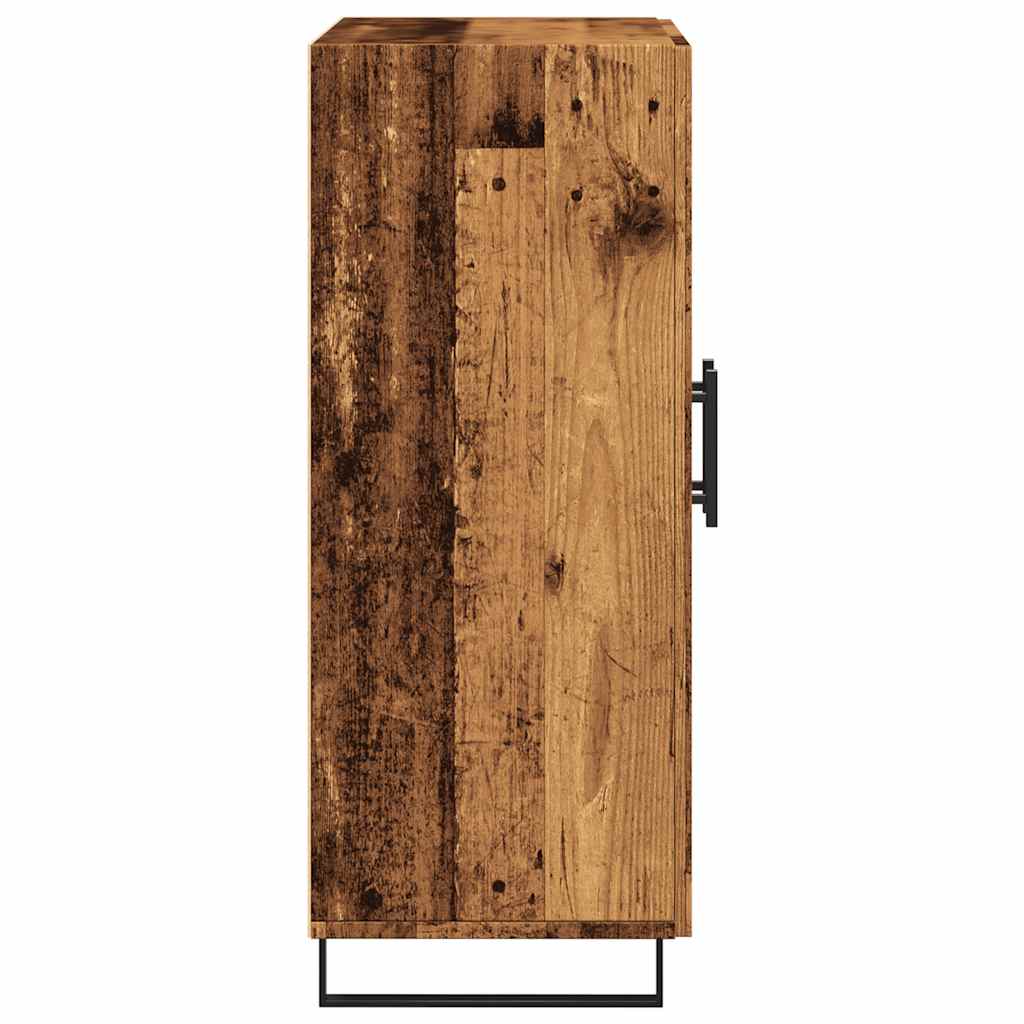 Sideboard 69,5x34x90 cm Engineered Wood Old wood
