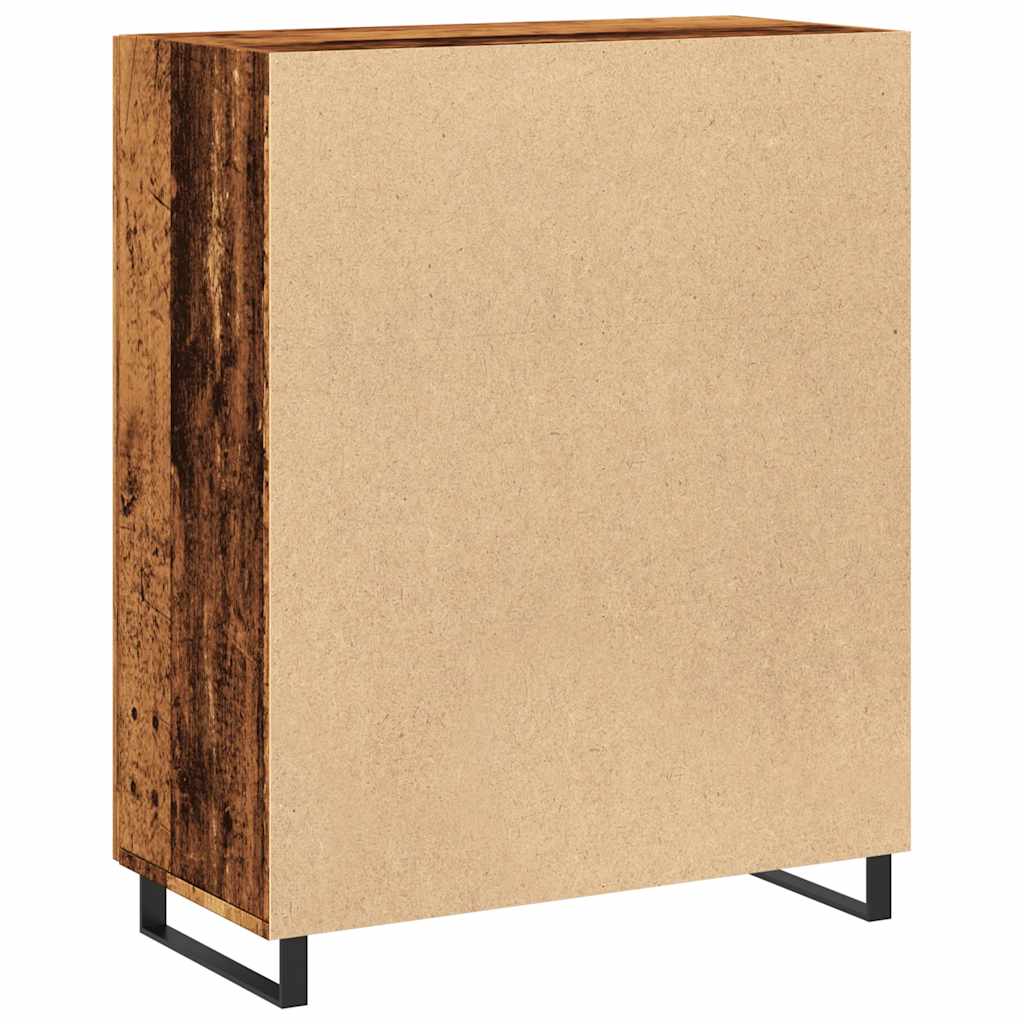 Sideboard 69,5x34x90 cm Engineered Wood Old wood