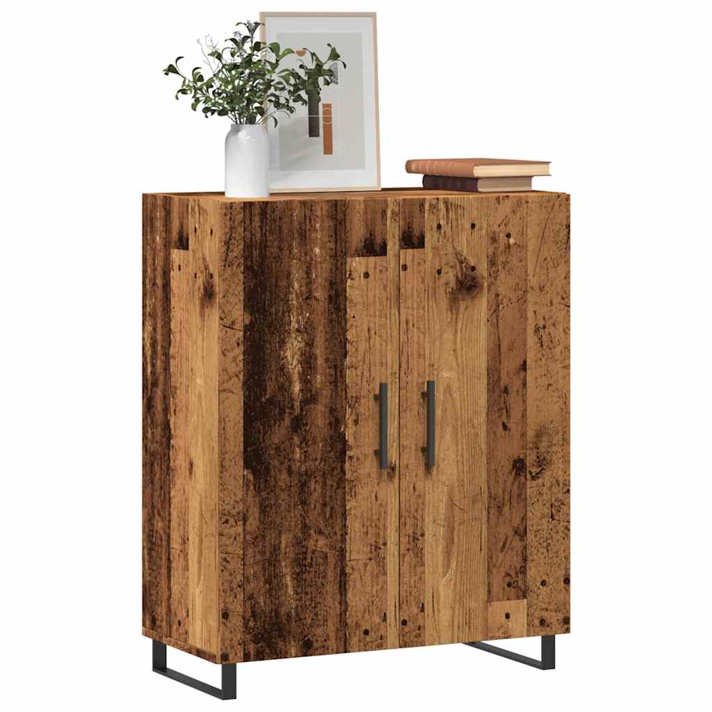 Sideboard 69,5x34x90 cm Engineered Wood Old wood