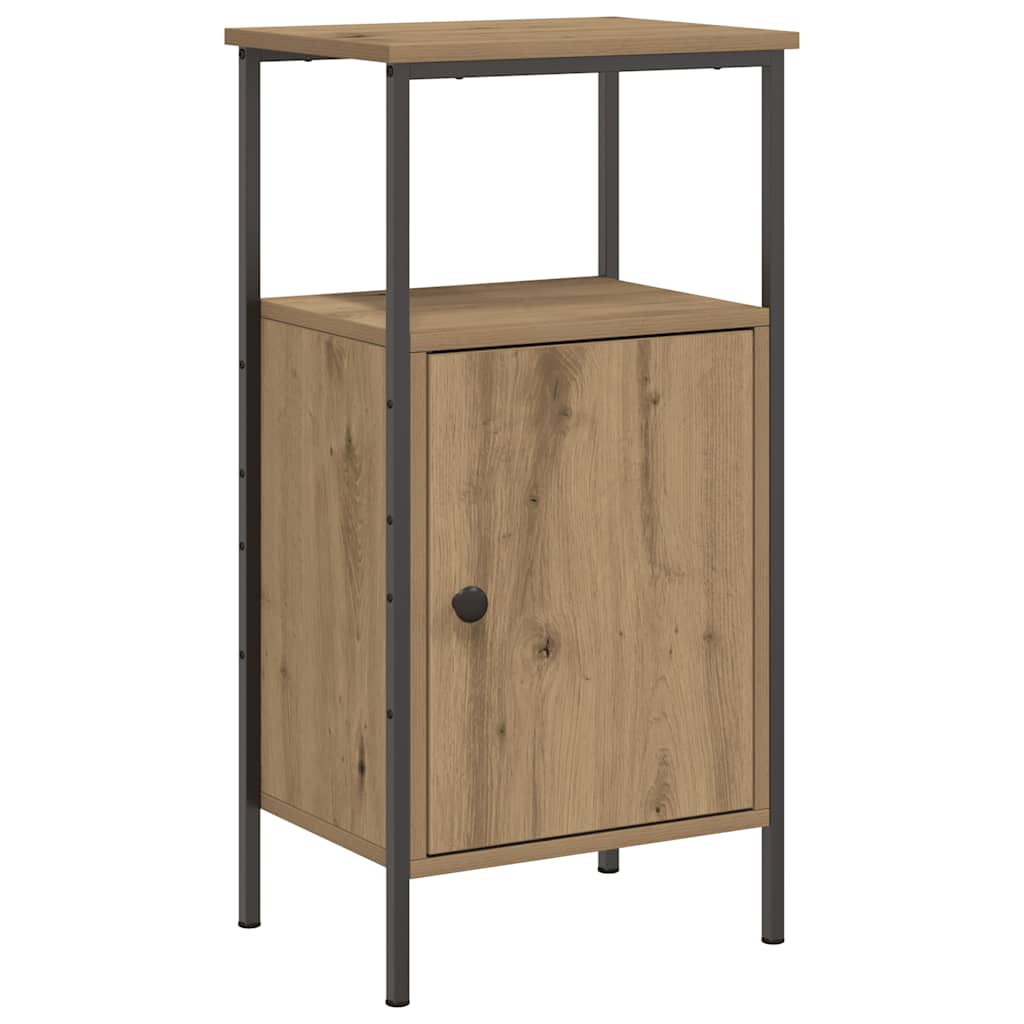 Bedside Cabinet 41x31x80 cm Engineered Wood Artisan oak 1