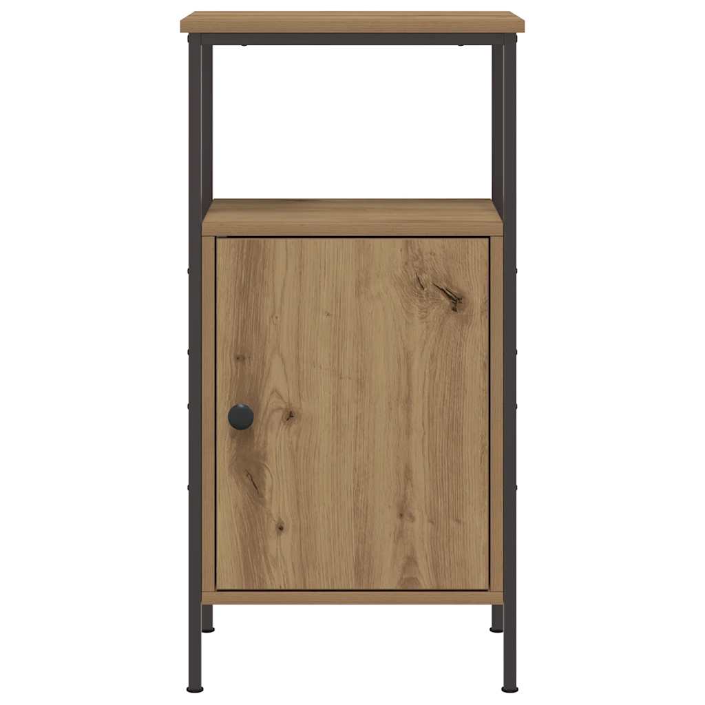 Bedside Cabinet 41x31x80 cm Engineered Wood Artisan oak 1