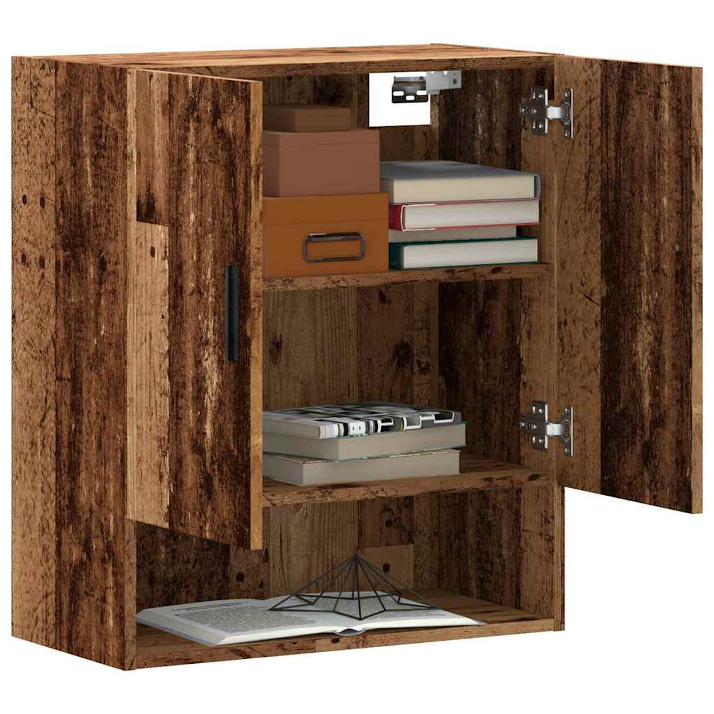 Wall Cabinet 60x31x70 cm Engineered Wood Old wood