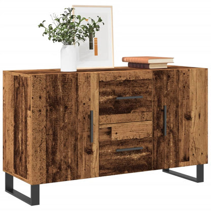 Sideboard 100x36x60 cm Engineered Wood Old wood