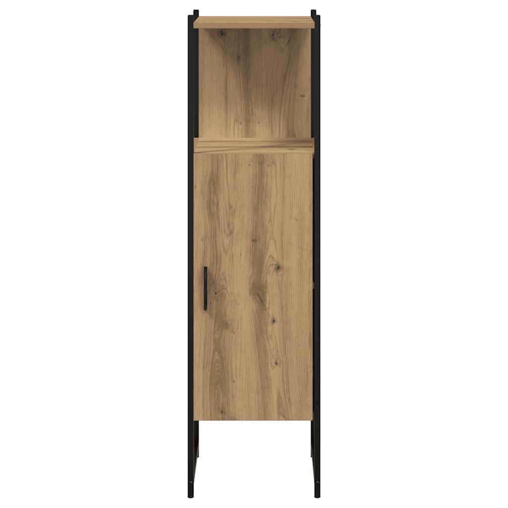 Bathroom Cabinet 33x33x120,5 cm Engineered Wood Artisan oak
