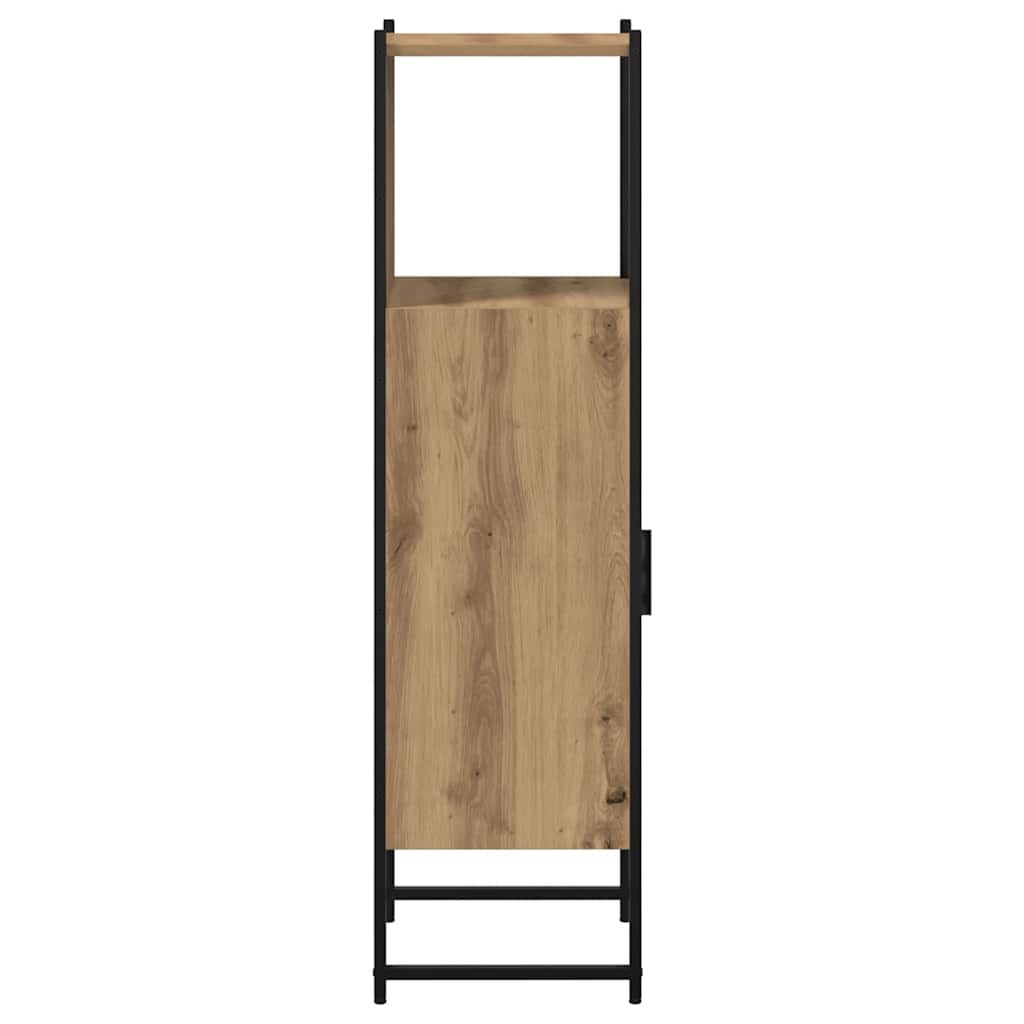 Bathroom Cabinet 33x33x120,5 cm Engineered Wood Artisan oak