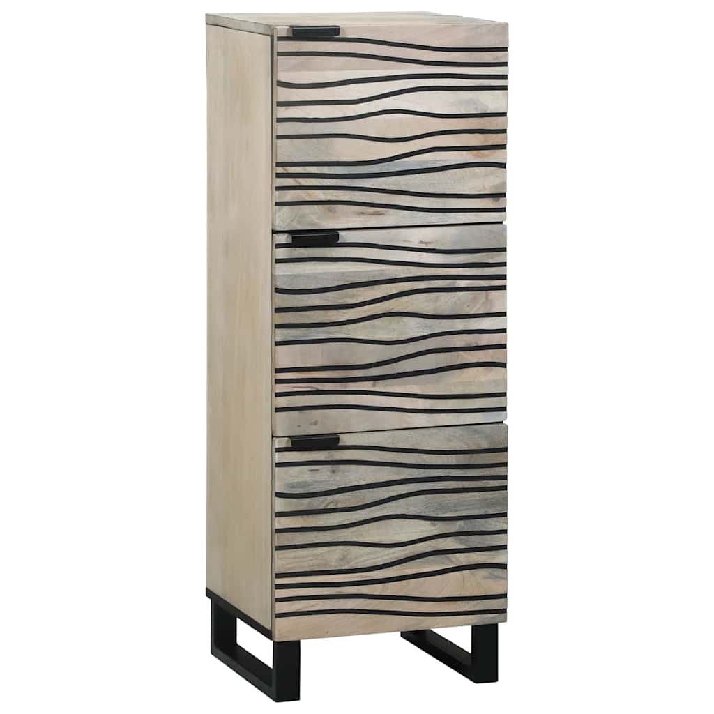 Sideboard 40 x 33 x 110 cm Engineered Wood White