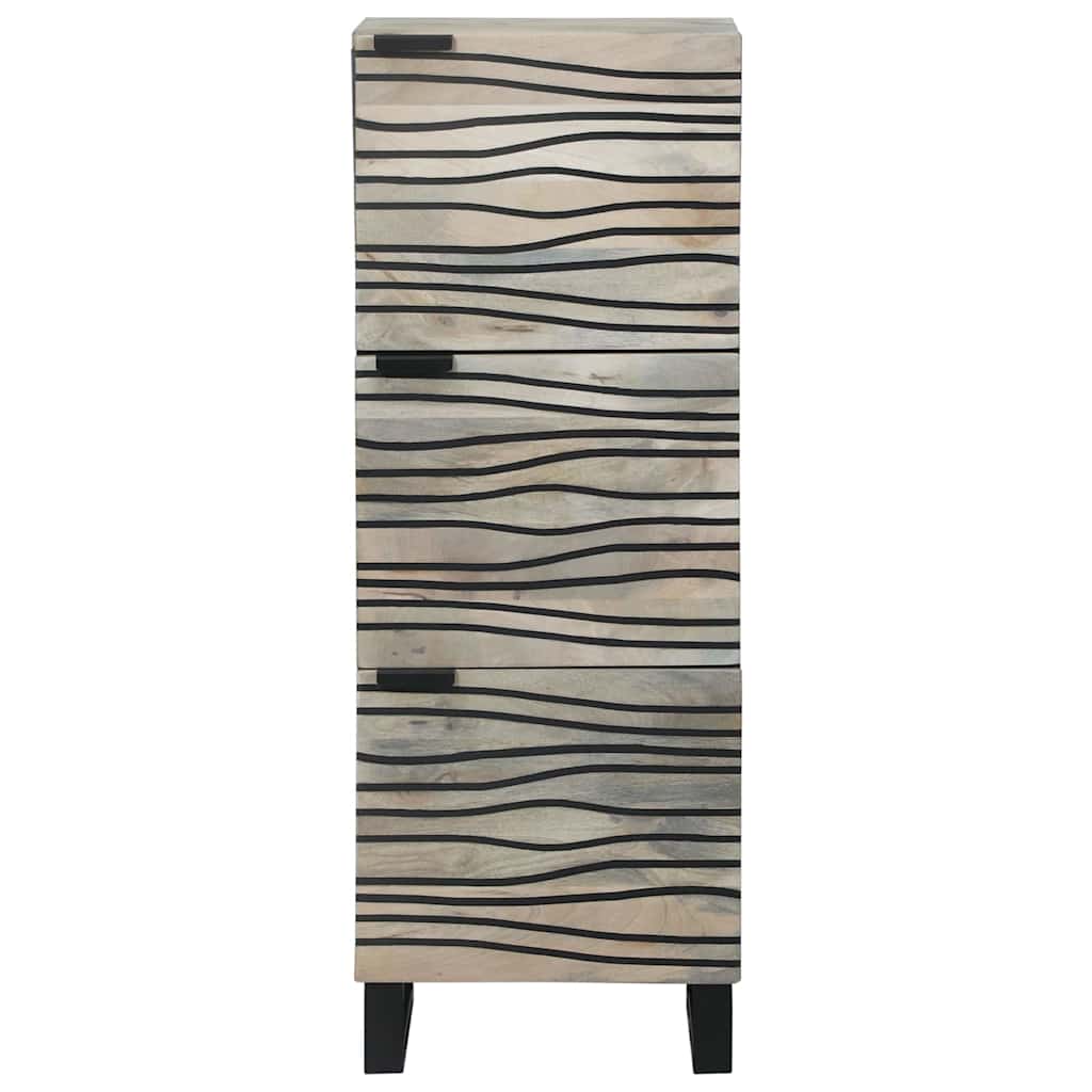 Sideboard 40 x 33 x 110 cm Engineered Wood White