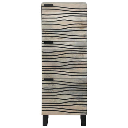 Sideboard 40 x 33 x 110 cm Engineered Wood White