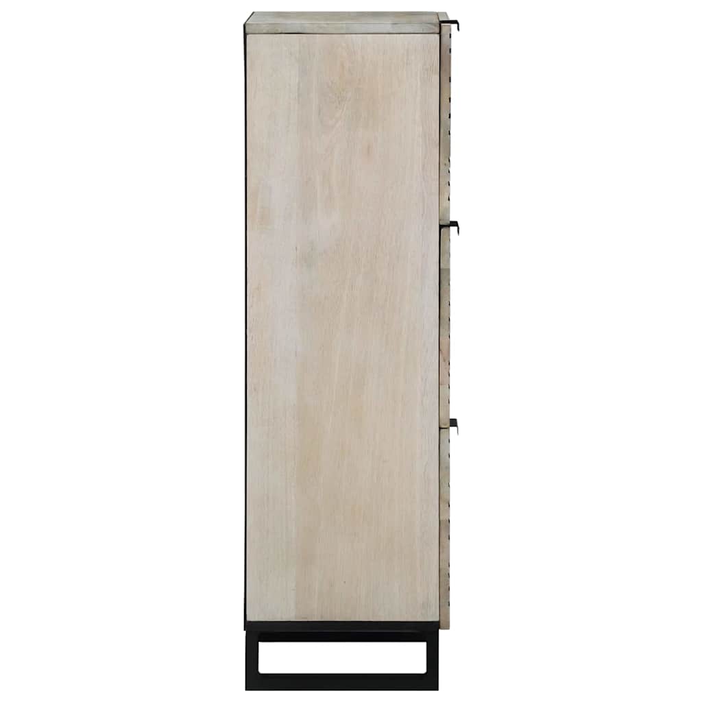 Sideboard 40 x 33 x 110 cm Engineered Wood White