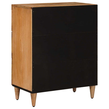 vidaXL Sideboard 60 x 33 x 75 cm Solid Mango Wood Natural 5
