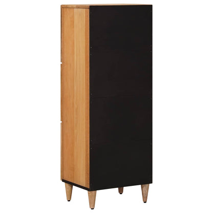 vidaXL Highboard Natural 40 x 33 x 110 cm Solid Mango Wood 5
