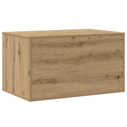 Cat Litter Box Enclosure Engineered Wood Right-side Door Height 45 cm Oak 80 cm 50 cm