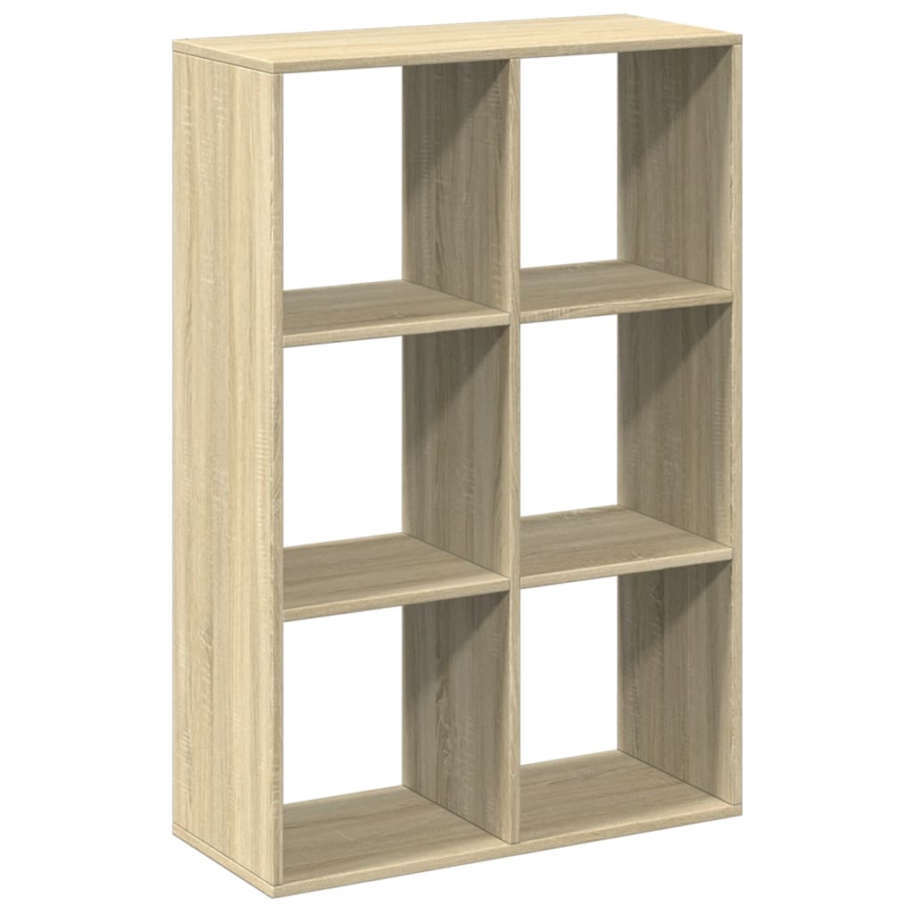 Room Divider Bookcase 69.5x29x103.5 cm Sonoma oak