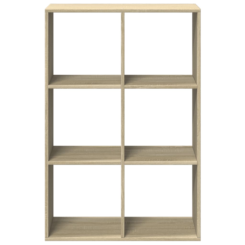 Room Divider Bookcase 69.5x29x103.5 cm Sonoma oak