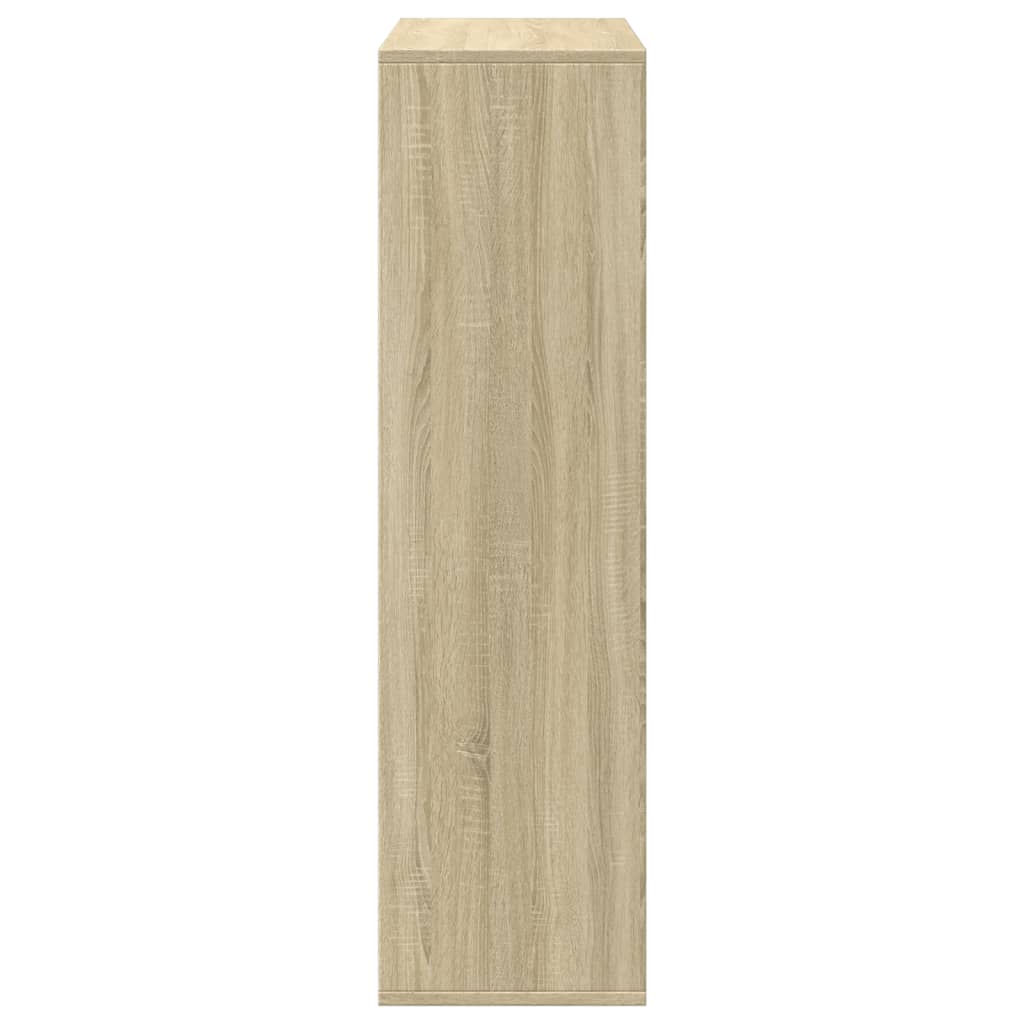 Room Divider Bookcase 69.5x29x103.5 cm Sonoma oak