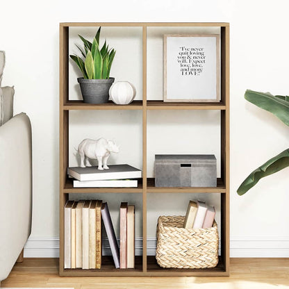Room Divider Bookcase 69.5x29x103.5 cm Artisan oak