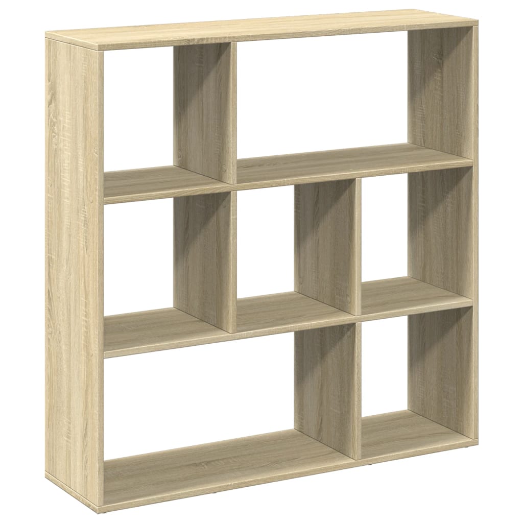 Book Cabinet Engineered Wood Width 102 cm Sonoma oak 103.5 cm
