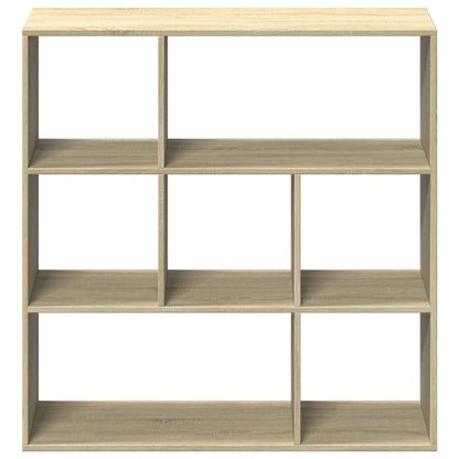 Book Cabinet Engineered Wood Width 102 cm Sonoma oak 103.5 cm