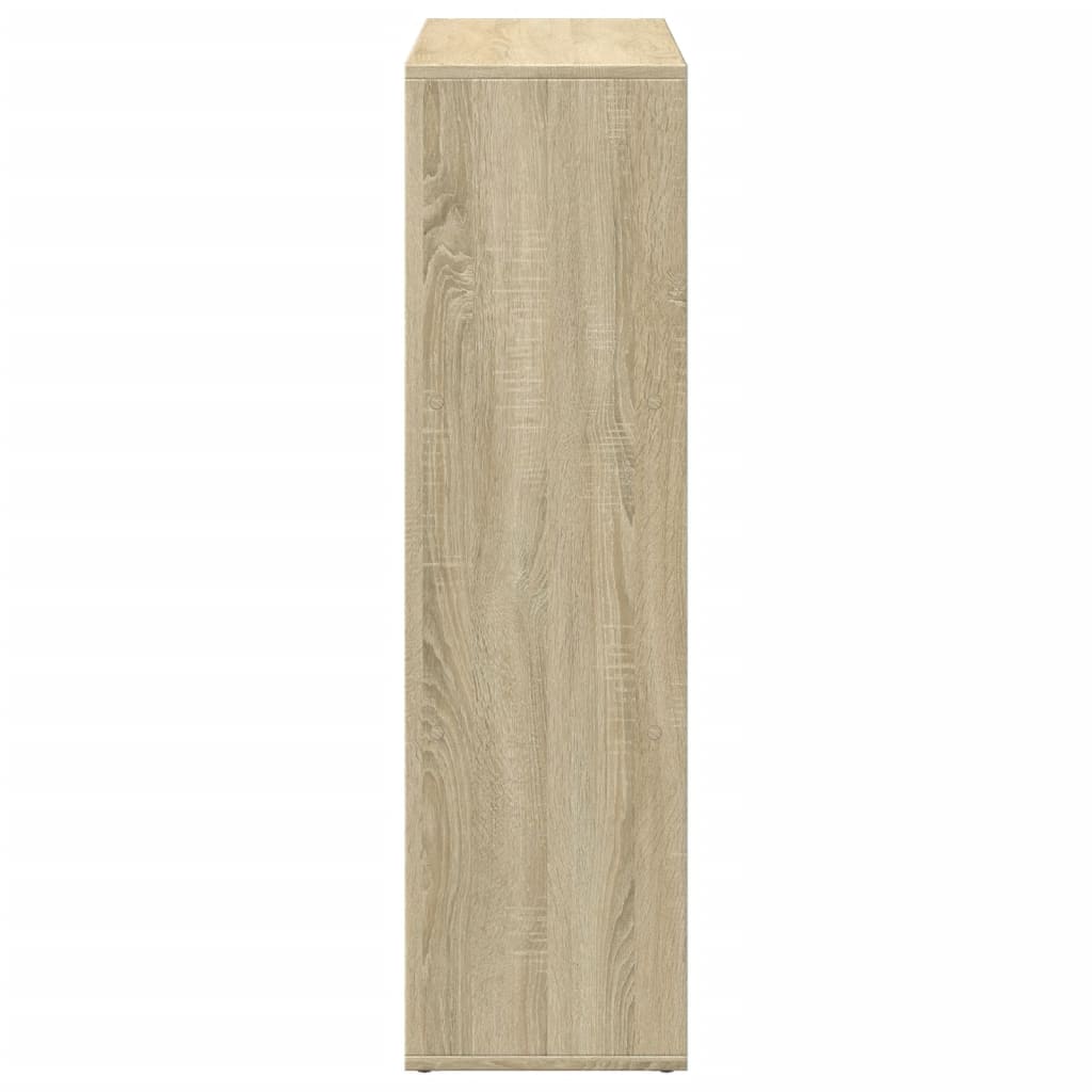 Book Cabinet Engineered Wood Width 102 cm Sonoma oak 103.5 cm