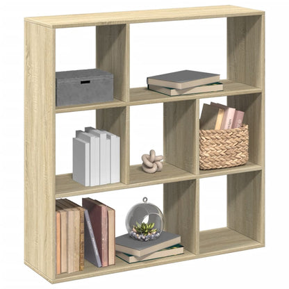 Book Cabinet Engineered Wood Width 102 cm Sonoma oak 103.5 cm