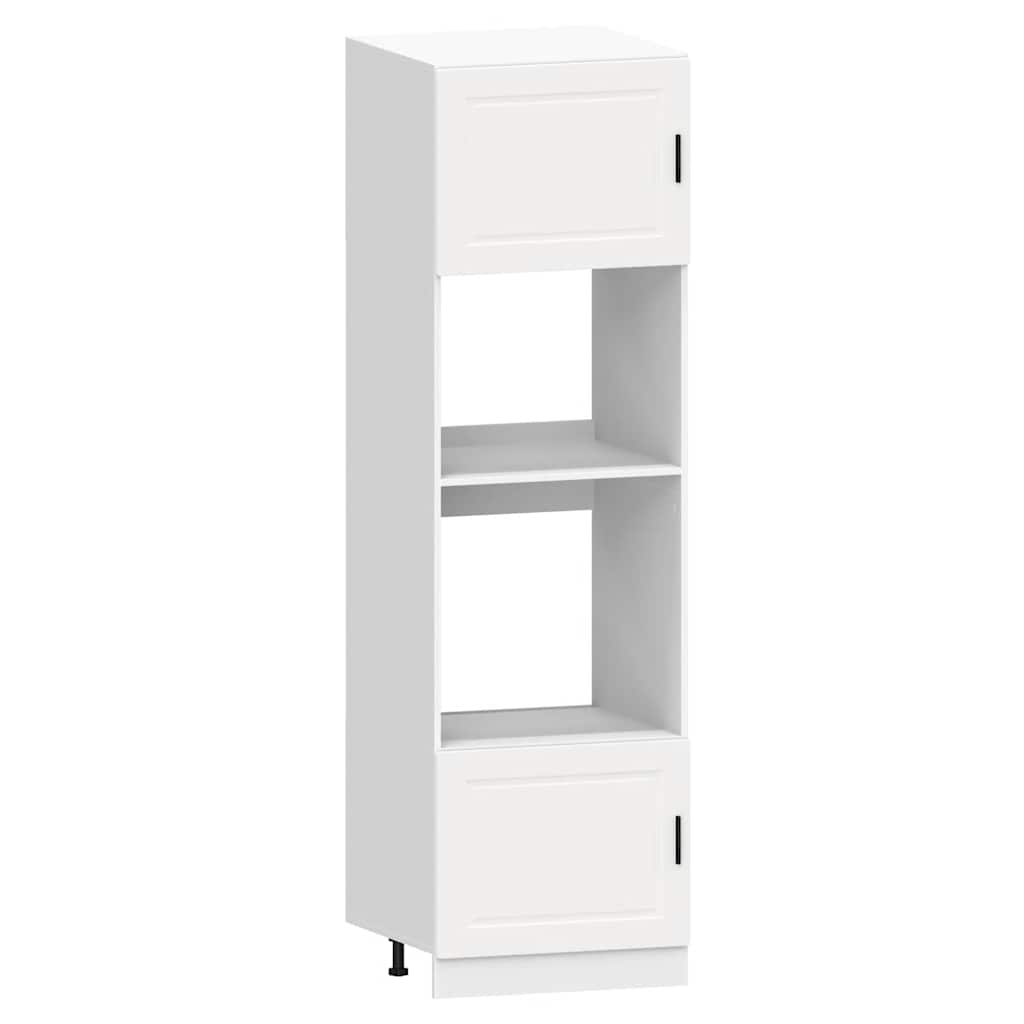 7 Piece Kitchen Cabinet Set "Porto" Engineered Wood White