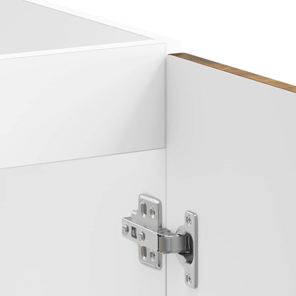 vidaXL Sink Base Cabinet Porto 2 pcs Brown 80 x 46 x 81.5 cm 6
