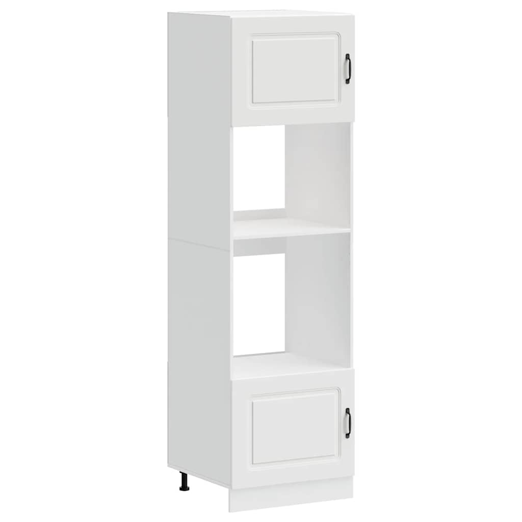 vidaXL Oven Cabinets 2 pcs Kalmar White Engineered Wood 2