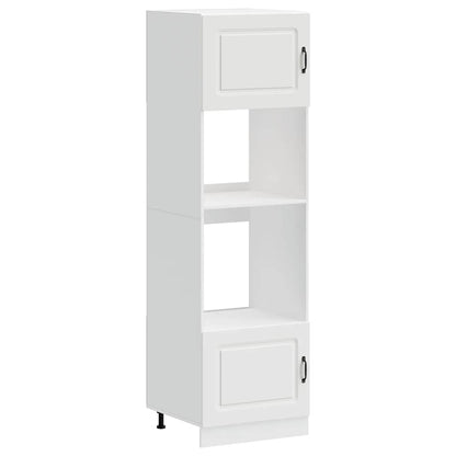 vidaXL Oven Cabinets 2 pcs Kalmar White Engineered Wood 2