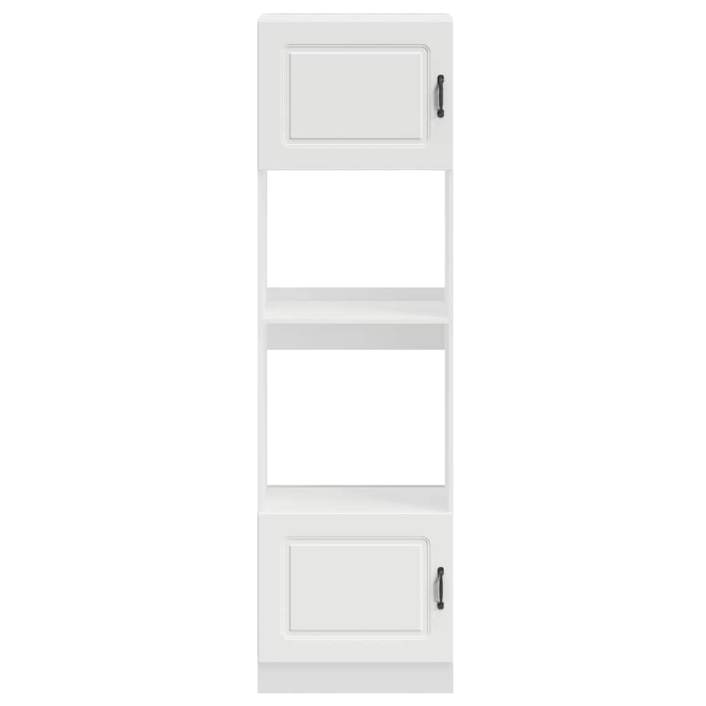 vidaXL Oven Cabinets 2 pcs Kalmar White Engineered Wood 4