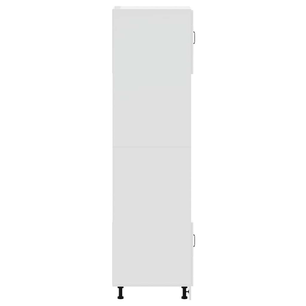 vidaXL Oven Cabinets 2 pcs "Kalmar" Gloss White Engineered Wood 6