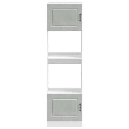 vidaXL Oven Cabinets 2 pcs Kalmar Concrete Grey Engineered Wood 4