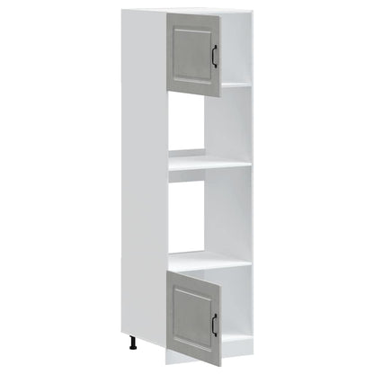 vidaXL Oven Cabinets 2 pcs Kalmar Concrete Grey Engineered Wood 5