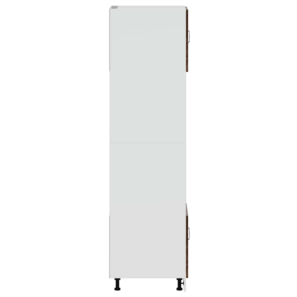 vidaXL Oven Cabinets 2 pcs Kalmar Smoked Oak Engineered Wood 6