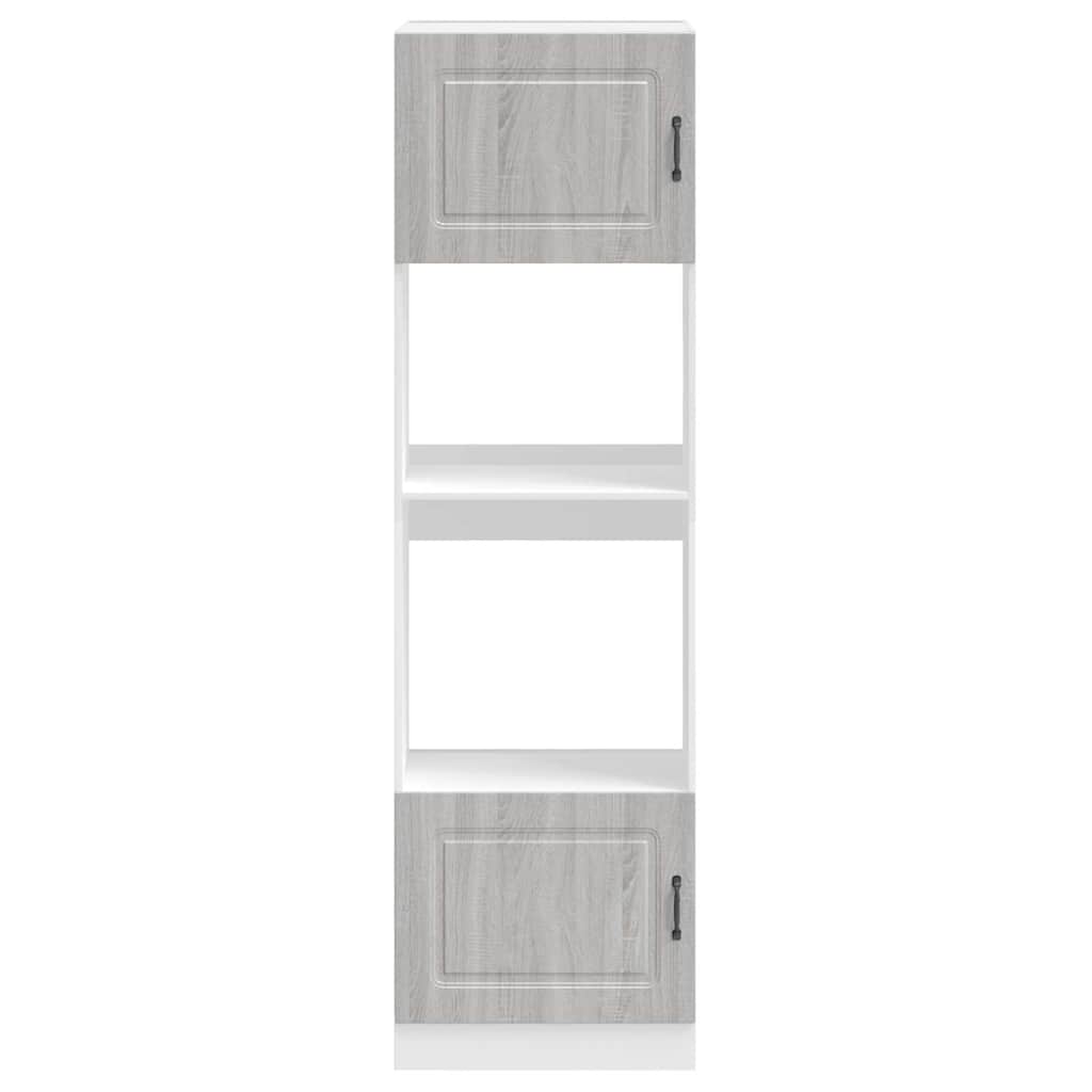 vidaXL Oven Cabinets 2 pcs Kalmar Grey Sonoma Engineered Wood 4