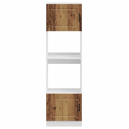 vidaXL Oven Cabinets 2 pcs Kalmar Old Wood Engineered Wood 4