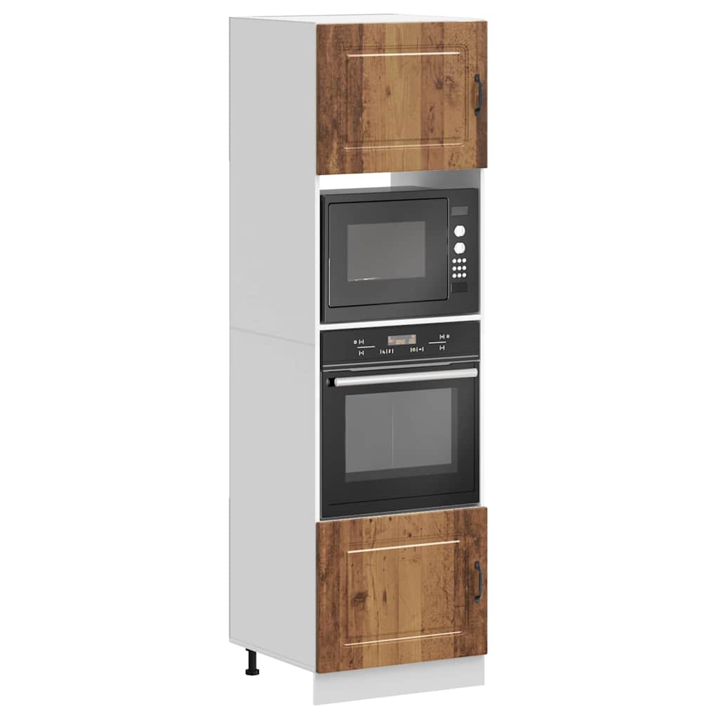 vidaXL Oven Cabinets 2 pcs Kalmar Old Wood Engineered Wood 1