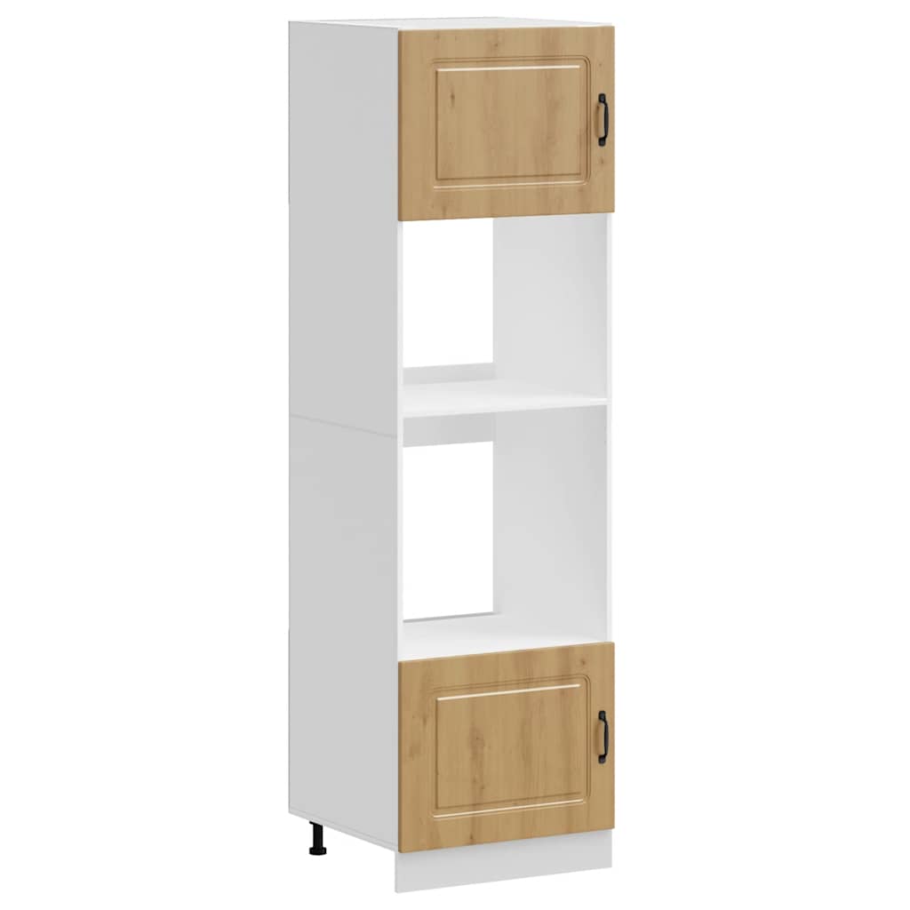 vidaXL Oven Cabinets 2 pcs Kalmar Artisan Oak Engineered Wood 2