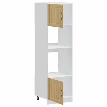 vidaXL Oven Cabinets 2 pcs Lucca Sonoma Oak Engineered Wood 5