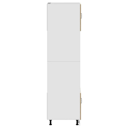vidaXL Oven Cabinets 2 pcs Lucca Sonoma Oak Engineered Wood 6