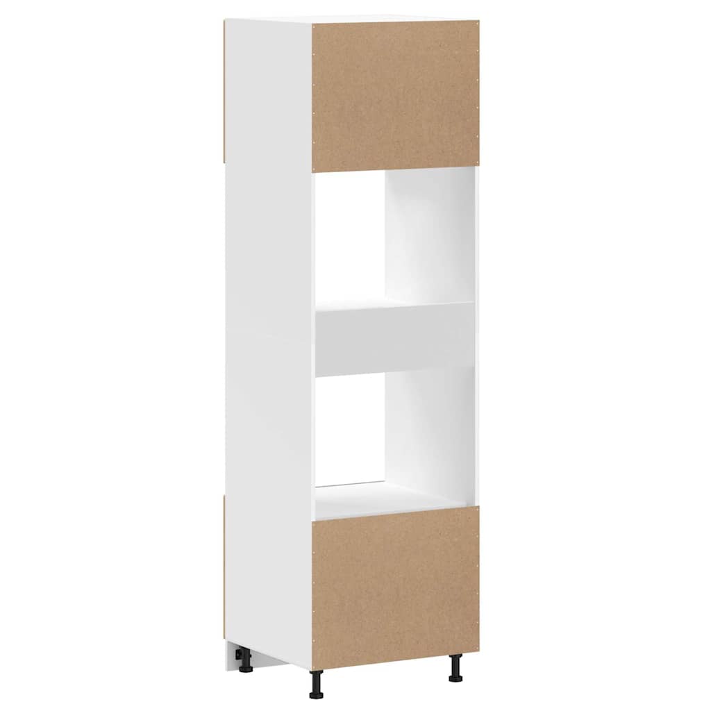 Kitchen Base Cabinet "Lucca" Engineered Wood Artisan Oak 1x oven cabinet 60 cm wide 207 cm high