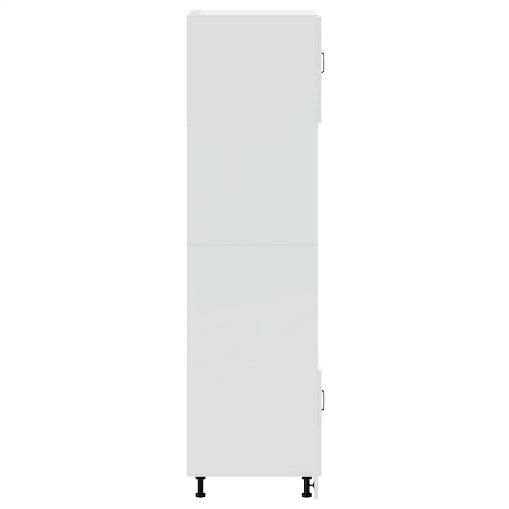 vidaXL Oven Cabinets 2 pcs Porto Gloss White Engineered Wood 6