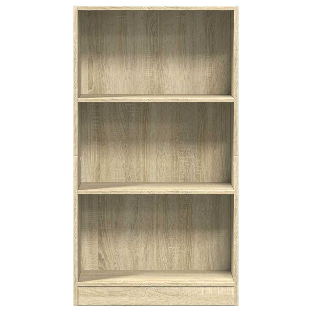 Bookcase 60x24x109 cm Engineered Wood Sonoma oak