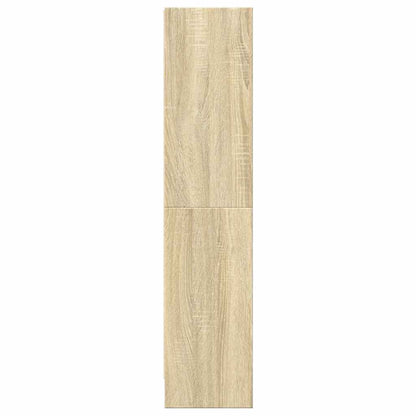 Bookcase 60x24x109 cm Engineered Wood Sonoma oak