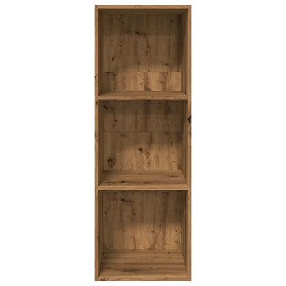 Bookcase 40x30x114 cm Engineered Wood Artisian oak