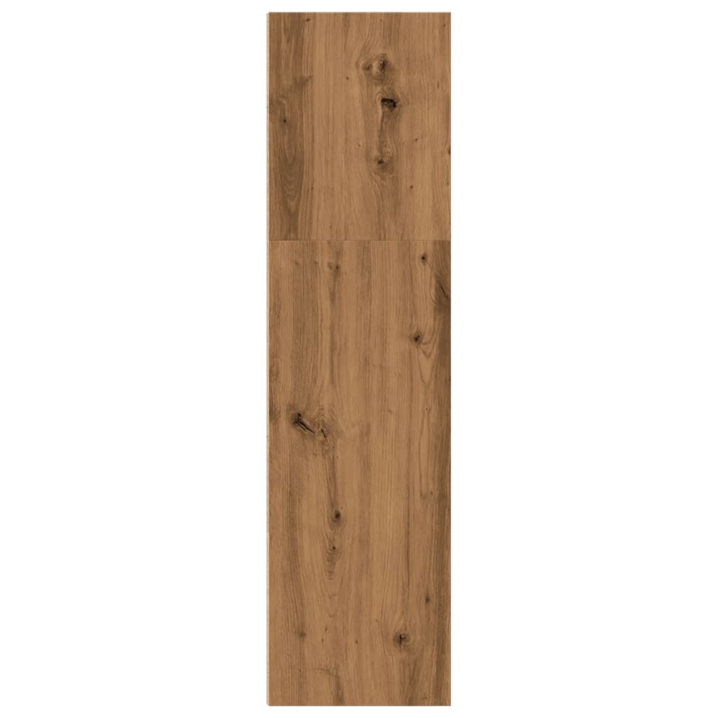 Bookcase 40x30x114 cm Engineered Wood Artisian oak