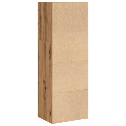 Bookcase 40x30x114 cm Engineered Wood Artisian oak