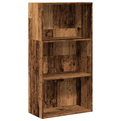 Bookcase 60x30x114 cm Engineered Wood Old wood