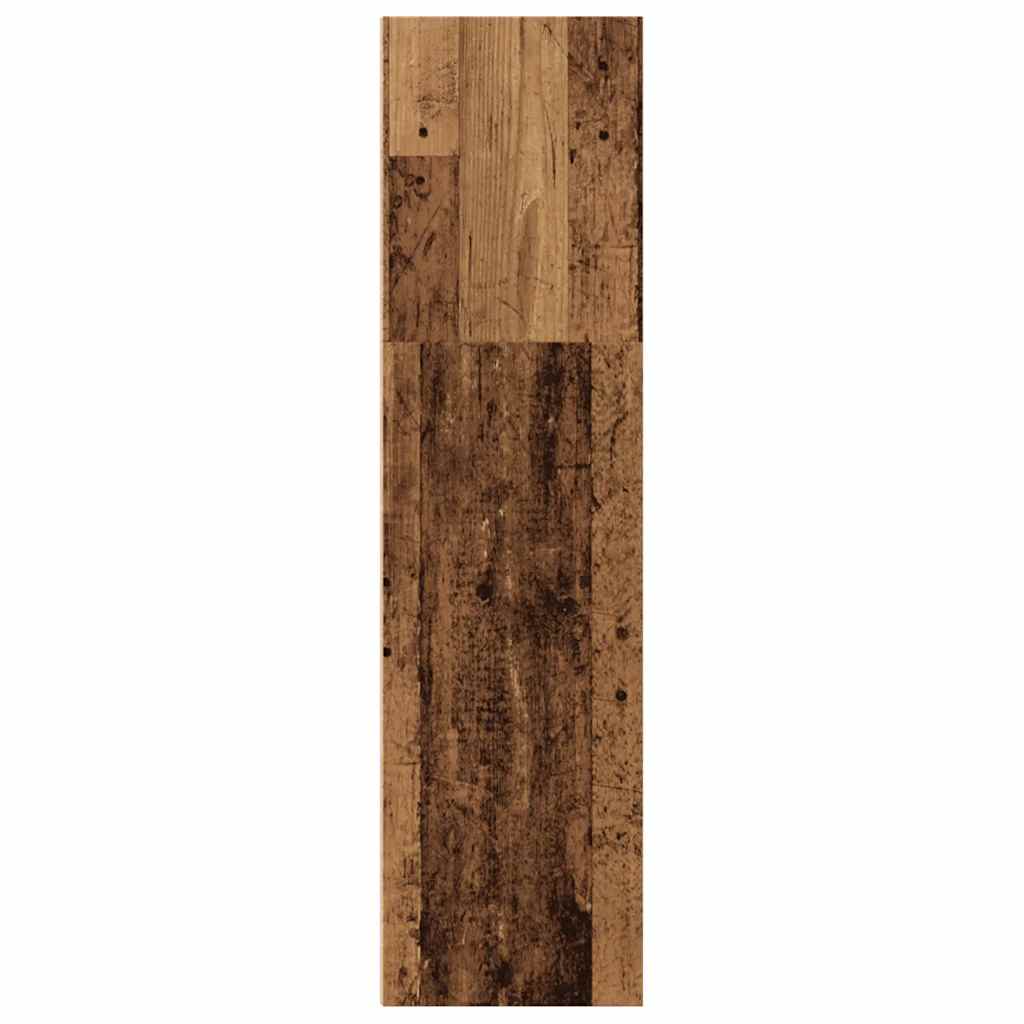 Bookcase 60x30x114 cm Engineered Wood Old wood