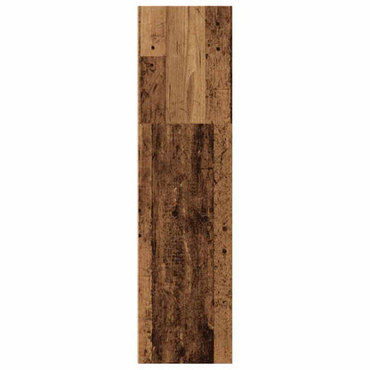 Bookcase 60x30x114 cm Engineered Wood Old wood